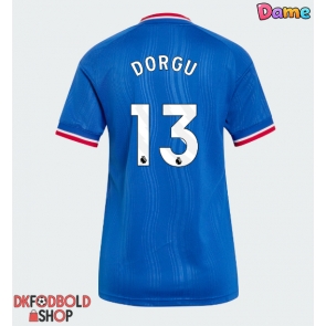 Manchester United Patrick Dorgu #13 Udebanetrøje Dame 2026-27 Kort ærmer Manchester United Patrick Dorgu #13 Udebanetrøje Dame 2026-27 Kort ærmer